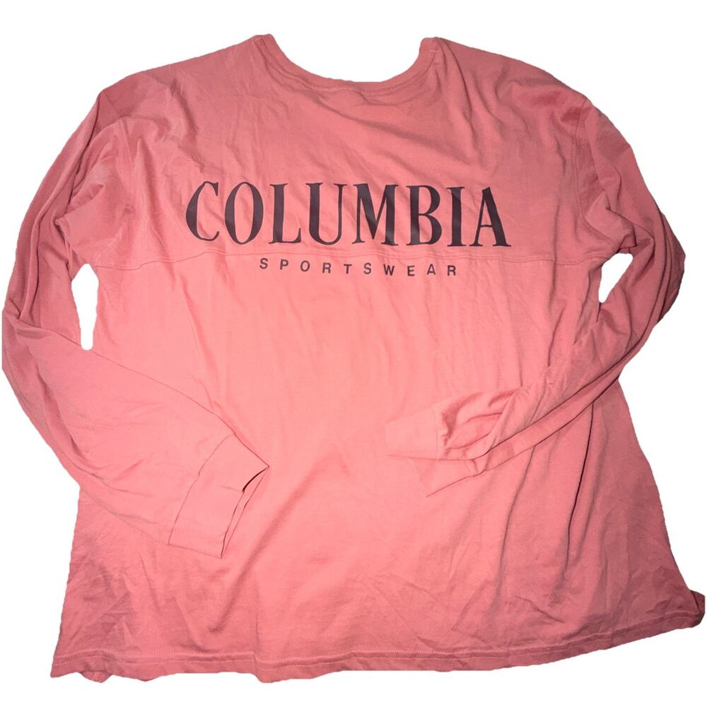 Columbia Women’s large Pink Long Sleeve Comfy Tshirt (Z22)